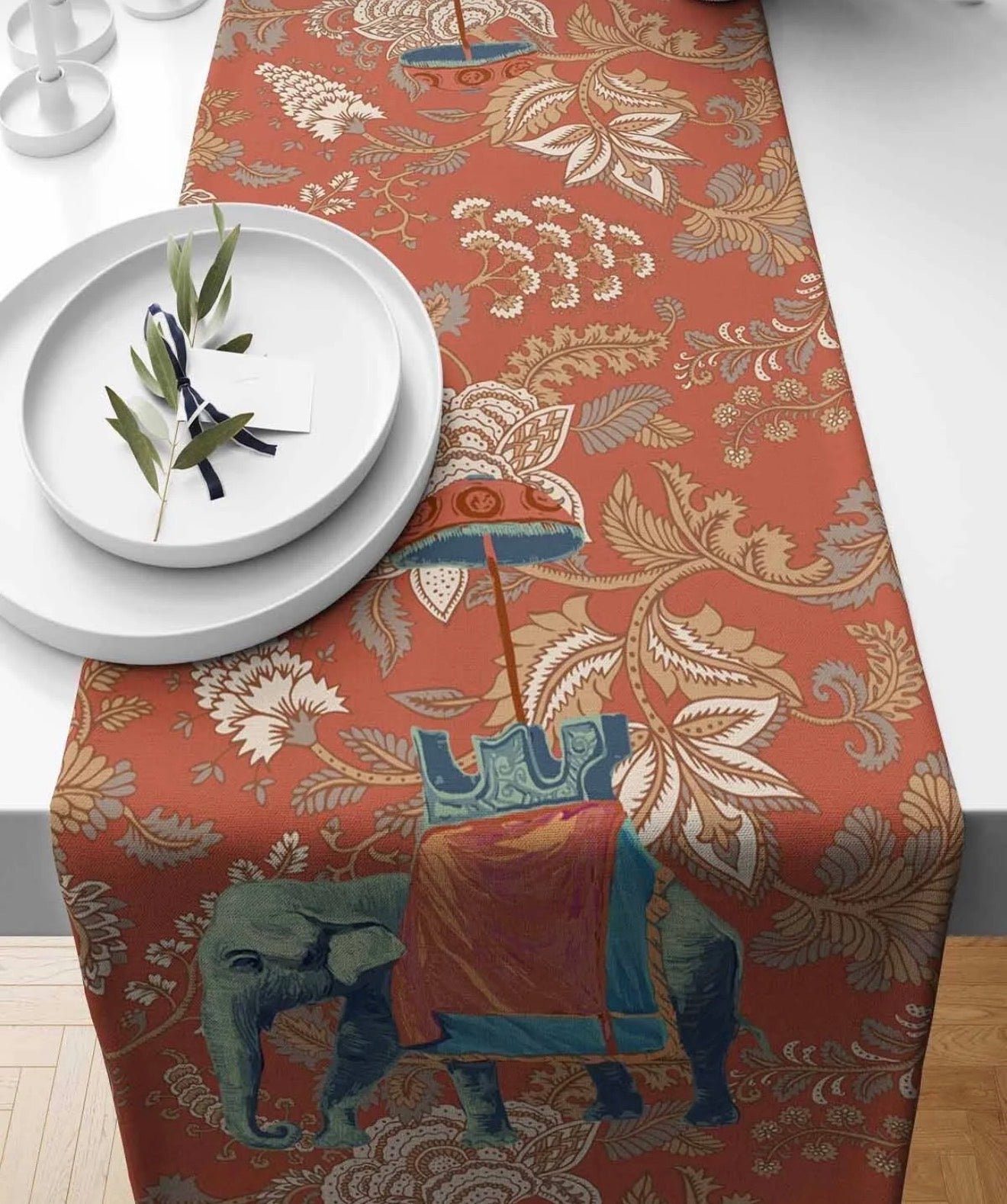 Runner Tile Indian Elephant
