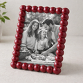 Burgundy Bubble Frame