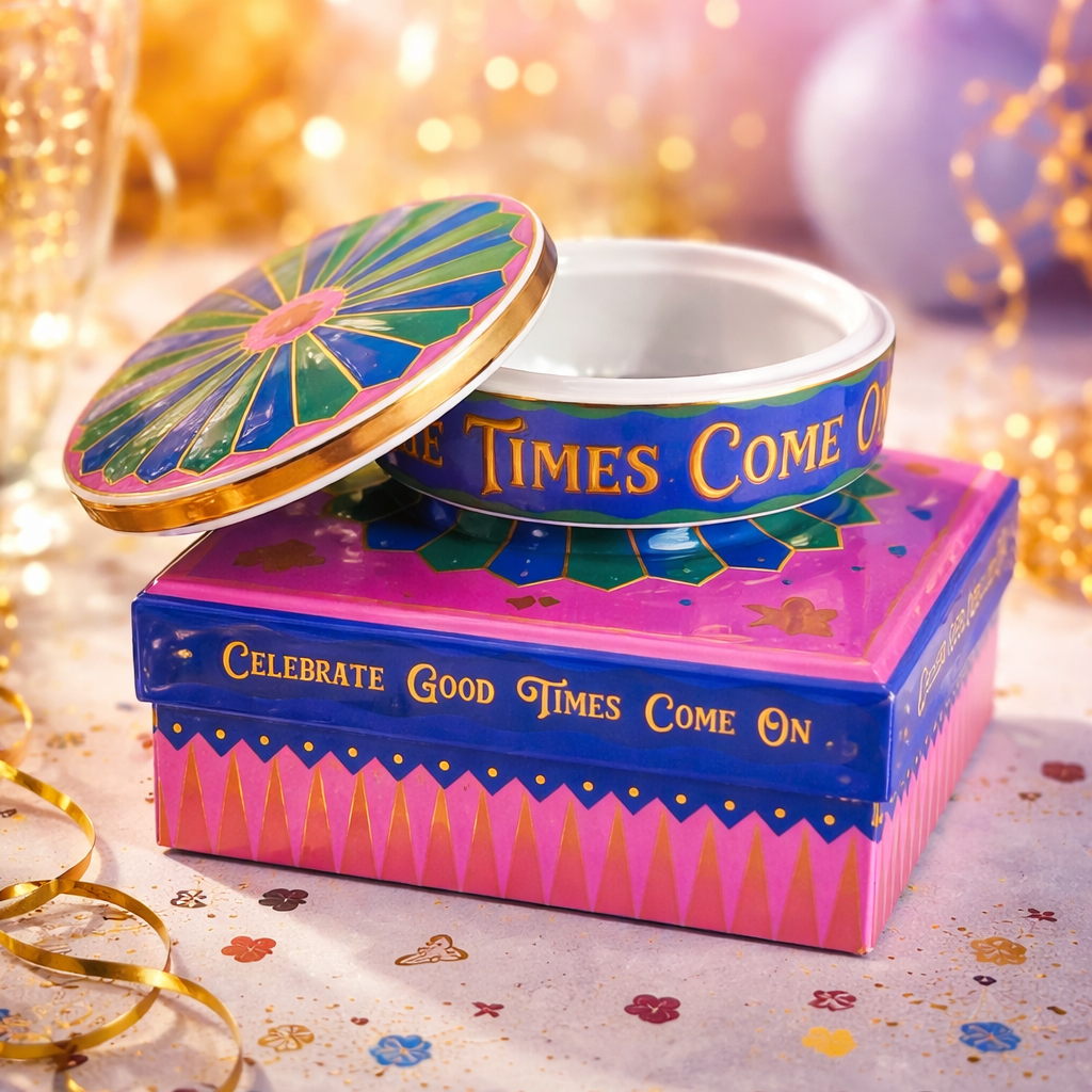 Luxury Decorative Porcelain-Celebrate Good Times Come