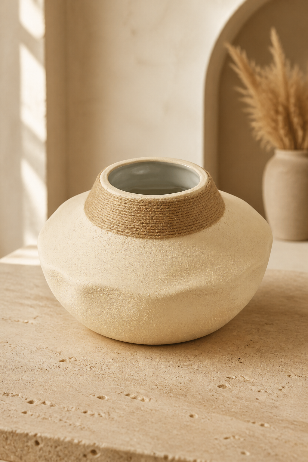 Organic Form Ceramic Vase