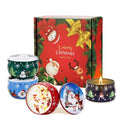 Christmas Scented Candle Box Of 4