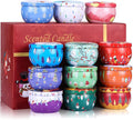 Christmas Scented Candle Box Of 12