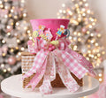 Pink Tree Top Hat - Gingerbread
