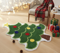 Christmas Floor Mat-Lantern Christmas Tree
