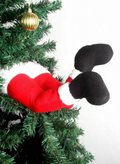 Christmas Red Santa Legs-Tree Ornaments