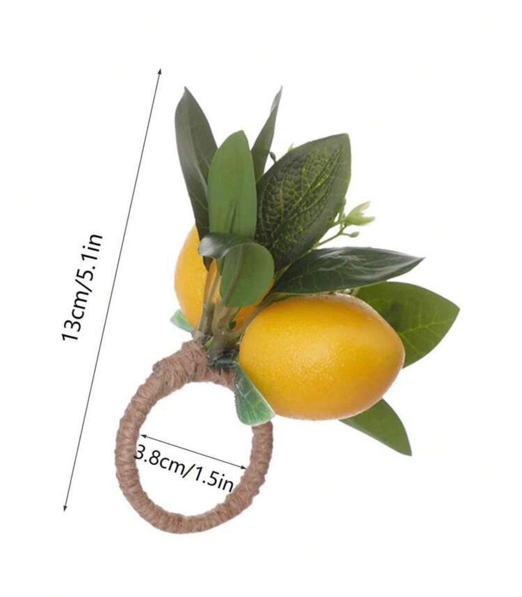Lemon Napkin Rings