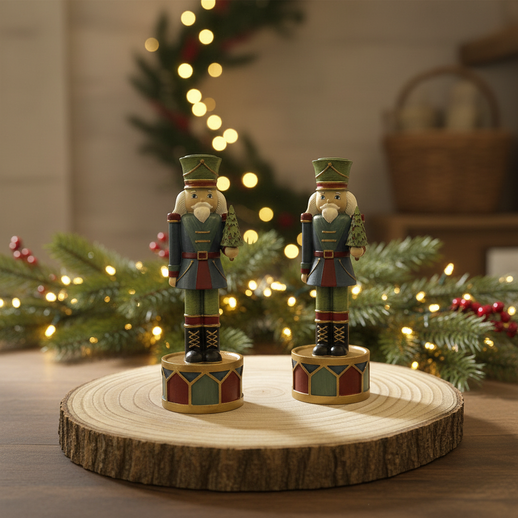 Nutcracker Candleholder/ Each one