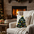 Christmas Tree Decoration Pillow/ With Core